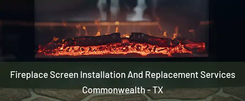 Fireplace Screen Installation And Replacement Services Commonwealth - TX
