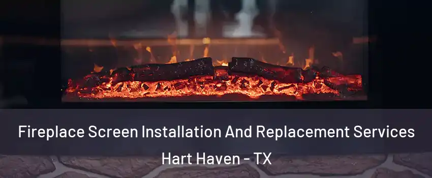 Fireplace Screen Installation And Replacement Services Hart Haven - TX