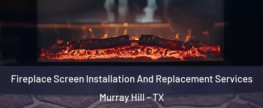 Fireplace Screen Installation And Replacement Services Murray Hill - TX