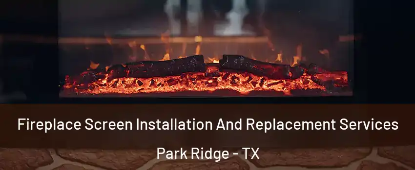 Fireplace Screen Installation And Replacement Services Park Ridge - TX
