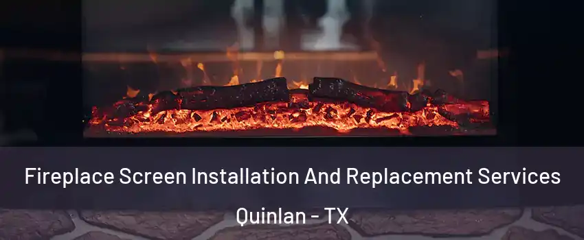 Fireplace Screen Installation And Replacement Services Quinlan - TX