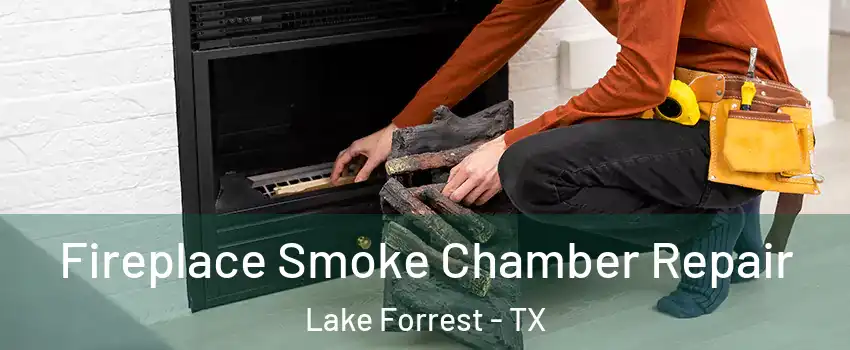 Fireplace Smoke Chamber Repair Lake Forrest - TX