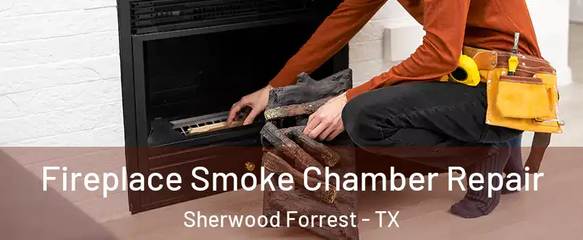 Fireplace Smoke Chamber Repair Sherwood Forrest - TX