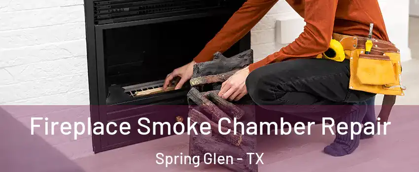 Fireplace Smoke Chamber Repair Spring Glen - TX