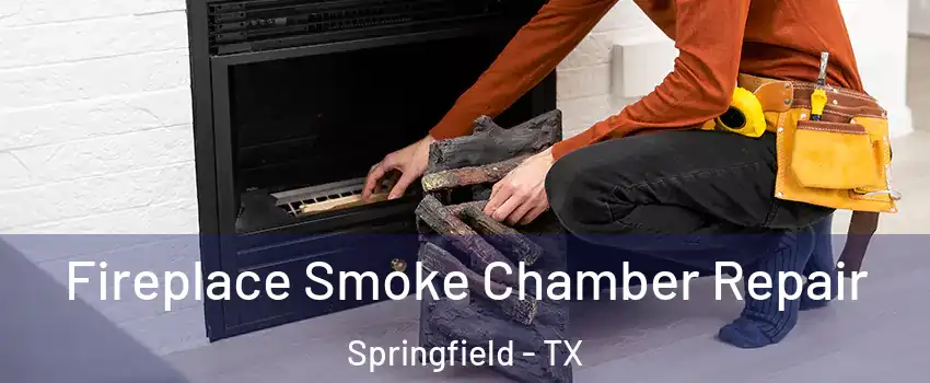 Fireplace Smoke Chamber Repair Springfield - TX