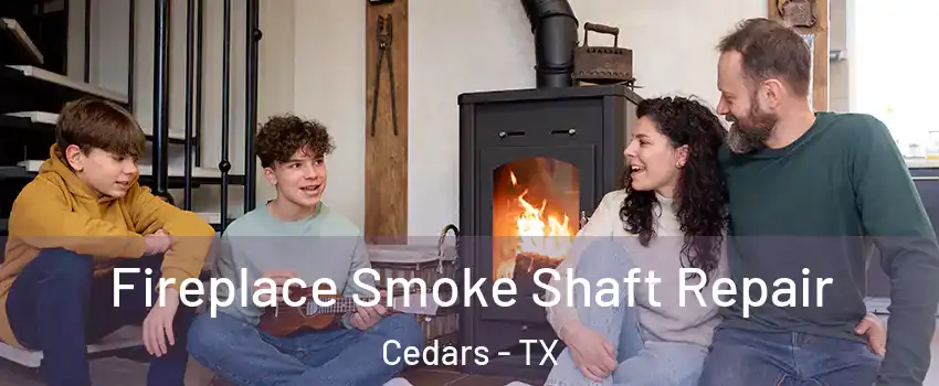 Fireplace Smoke Shaft Repair Cedars - TX