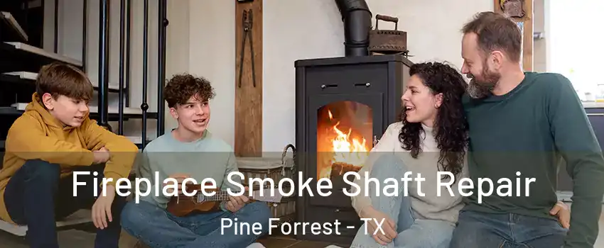 Fireplace Smoke Shaft Repair Pine Forrest - TX