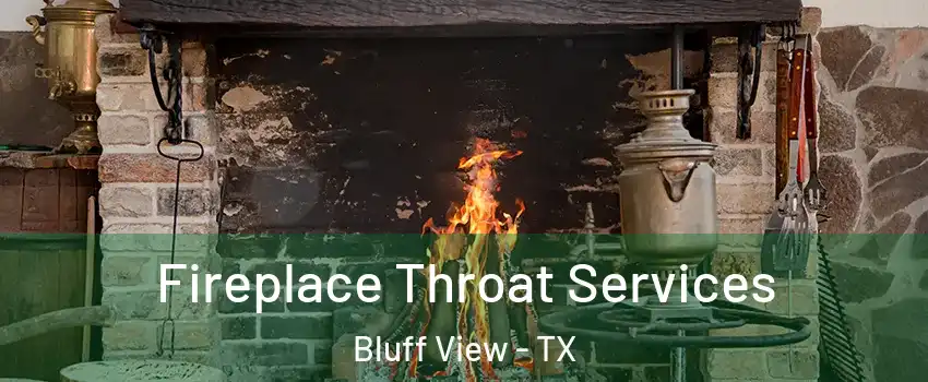 Fireplace Throat Services Bluff View - TX