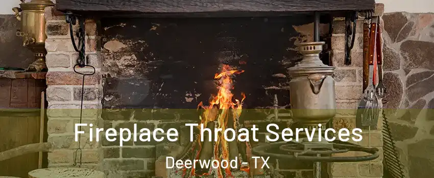 Fireplace Throat Services Deerwood - TX