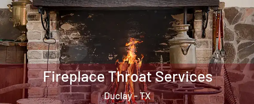 Fireplace Throat Services Duclay - TX