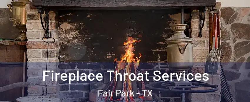 Fireplace Throat Services Fair Park - TX