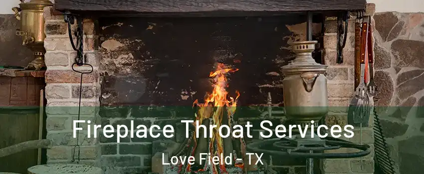 Fireplace Throat Services Love Field - TX