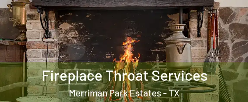 Fireplace Throat Services Merriman Park Estates - TX
