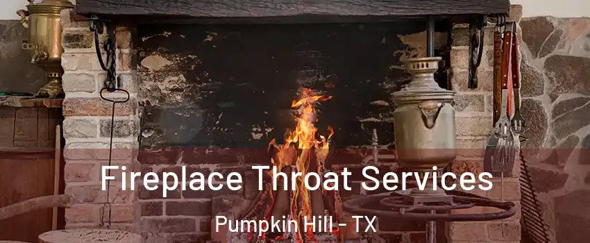Fireplace Throat Services Pumpkin Hill - TX