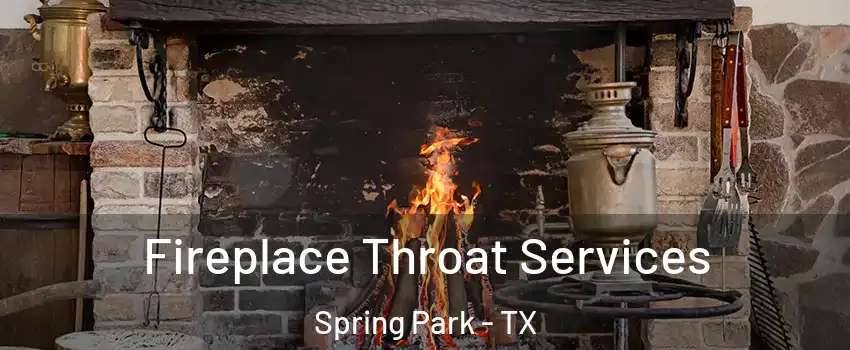 Fireplace Throat Services Spring Park - TX
