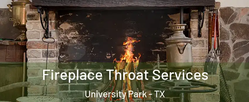 Fireplace Throat Services University Park - TX
