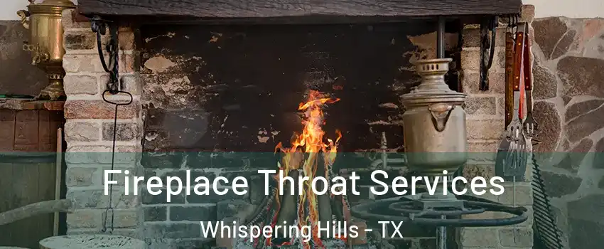 Fireplace Throat Services Whispering Hills - TX