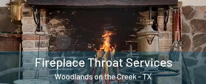 Fireplace Throat Services Woodlands on the Creek - TX