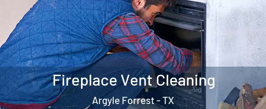 Fireplace Vent Cleaning Argyle Forrest - TX