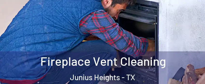 Fireplace Vent Cleaning Junius Heights - TX