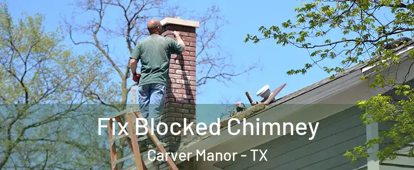 Fix Blocked Chimney Carver Manor - TX