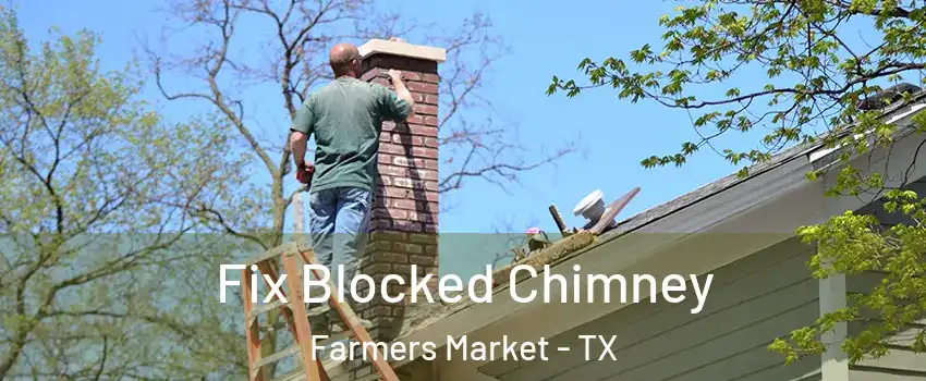 Fix Blocked Chimney Farmers Market - TX