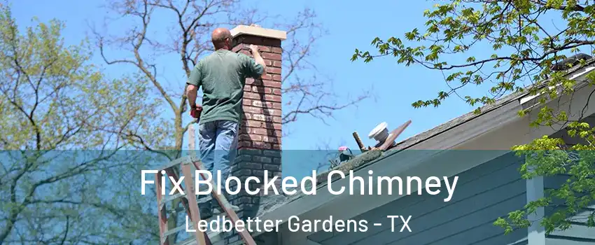 Fix Blocked Chimney Ledbetter Gardens - TX