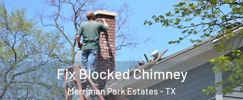 Fix Blocked Chimney Merriman Park Estates - TX