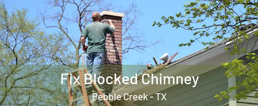 Fix Blocked Chimney Pebble Creek - TX
