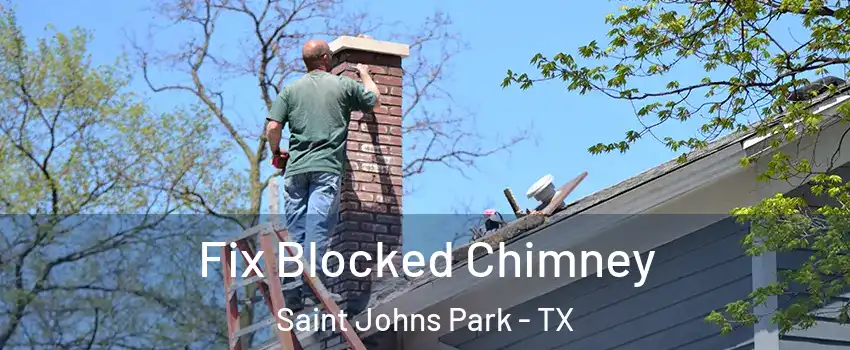 Fix Blocked Chimney Saint Johns Park - TX
