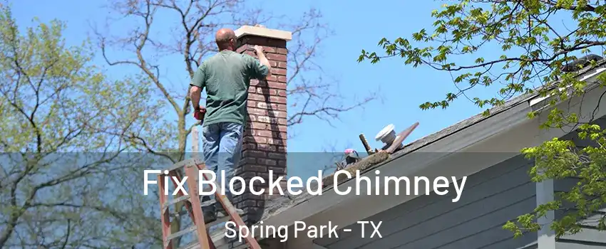 Fix Blocked Chimney Spring Park - TX