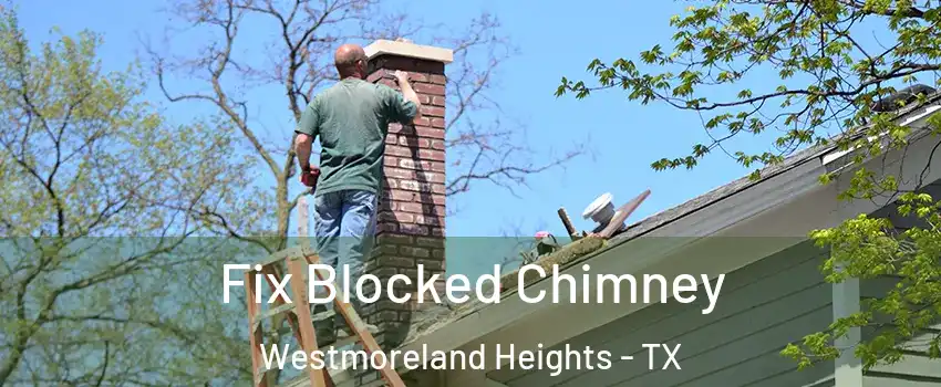 Fix Blocked Chimney Westmoreland Heights - TX