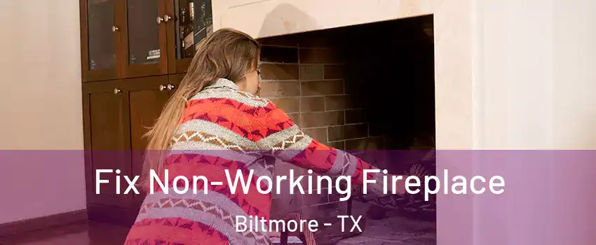 Fix Non-Working Fireplace Biltmore - TX