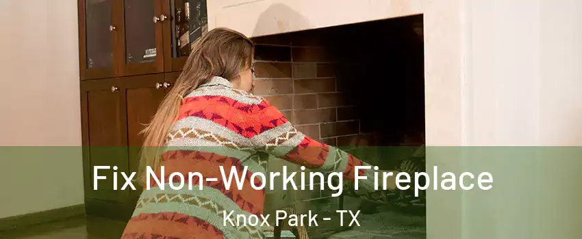 Fix Non-Working Fireplace Knox Park - TX