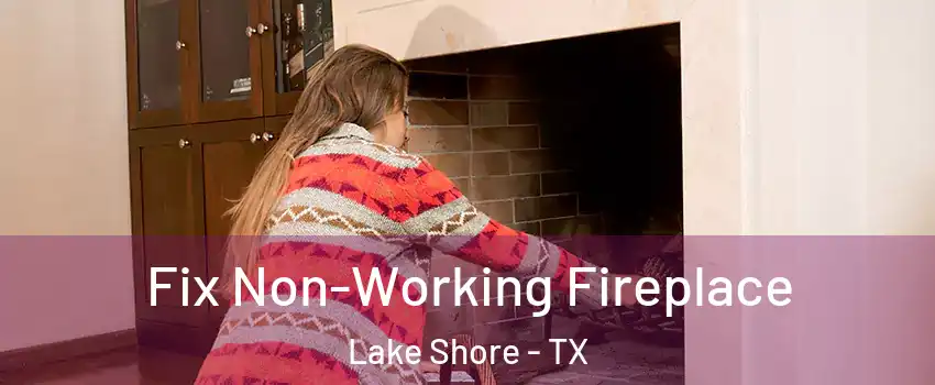 Fix Non-Working Fireplace Lake Shore - TX