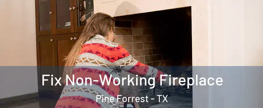 Fix Non-Working Fireplace Pine Forrest - TX