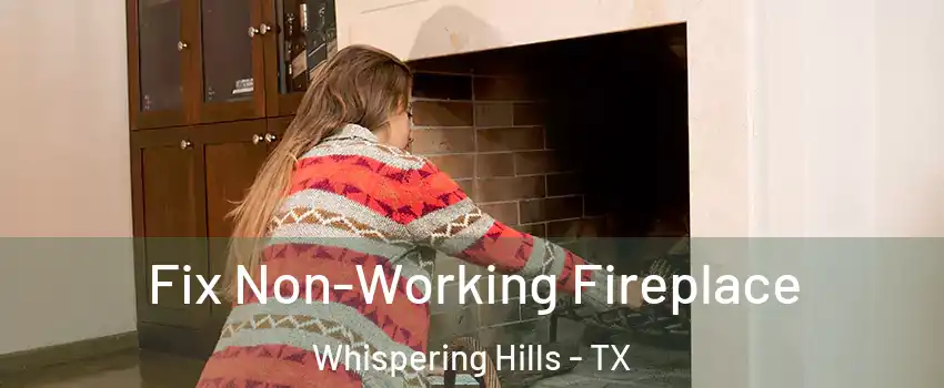 Fix Non-Working Fireplace Whispering Hills - TX