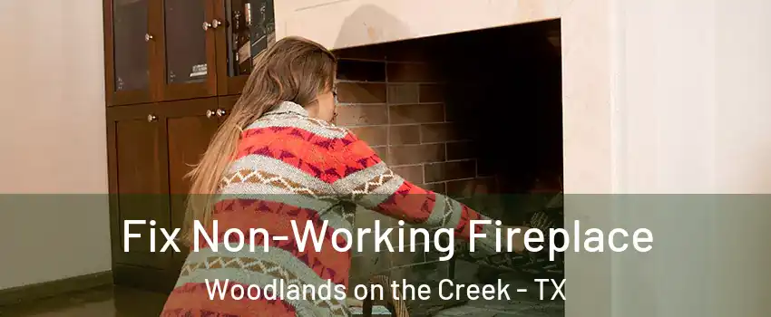 Fix Non-Working Fireplace Woodlands on the Creek - TX