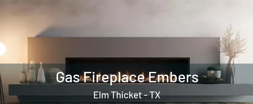 Gas Fireplace Embers Elm Thicket - TX