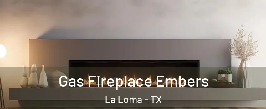 Gas Fireplace Embers La Loma - TX