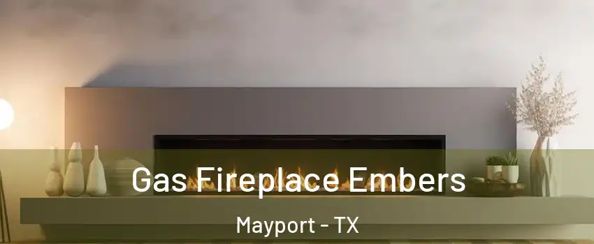 Gas Fireplace Embers Mayport - TX
