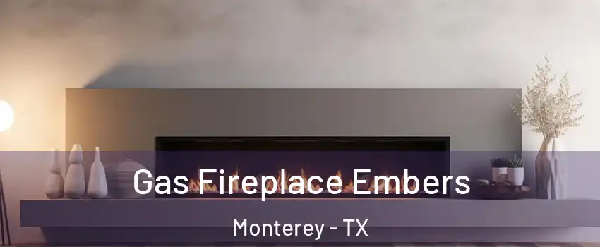 Gas Fireplace Embers Monterey - TX