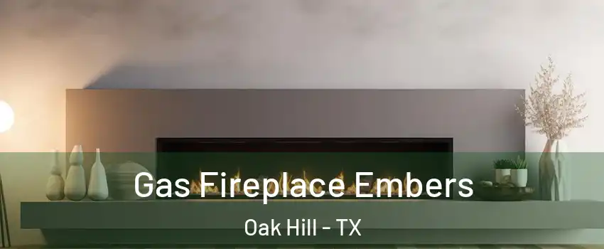 Gas Fireplace Embers Oak Hill - TX