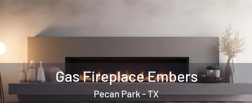 Gas Fireplace Embers Pecan Park - TX