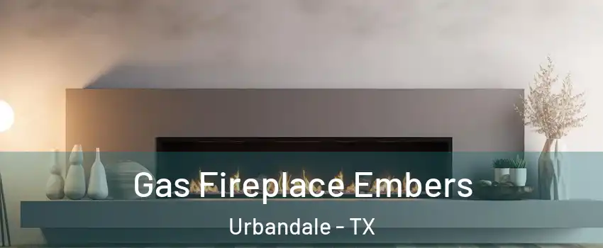 Gas Fireplace Embers Urbandale - TX