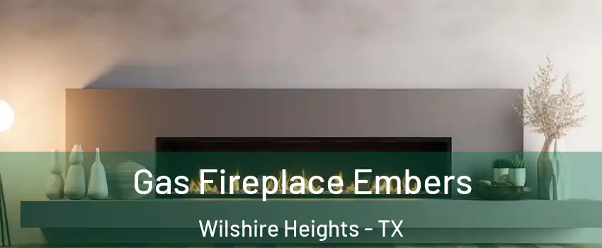Gas Fireplace Embers Wilshire Heights - TX