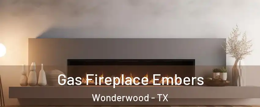 Gas Fireplace Embers Wonderwood - TX