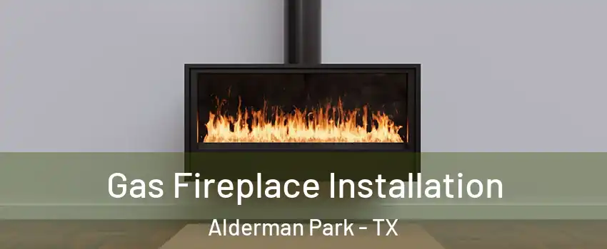 Gas Fireplace Installation Alderman Park - TX