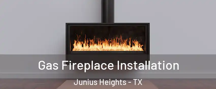 Gas Fireplace Installation Junius Heights - TX