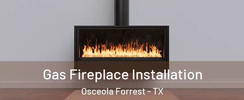 Gas Fireplace Installation Osceola Forrest - TX